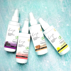 Kiya Natural Tawas Deodorant Spray Penghilang Bau Badan Ketiak tahan 24jam 100ml