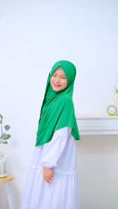 Hijab anak instan Zaara size XL untuk remaja dan dewasa | Jilbab instan remaja 12 th - dewasa | Jilbab zaara Raggakids