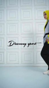 1Set Setelan Kaos Olahraga Senam Wanita pria lengan panjang terlaris