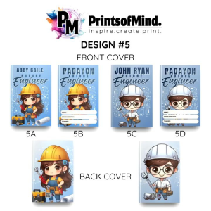 Personalized Notebooks | Padayon Professionals Series | 5pcs per pack 50-80 Leaves