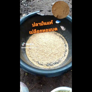 เปลือกหอยป่น+ปลาป่น เนื้อปลาทะเล ป่นละเอียด ผสมอาหารสัตว์ สำหรับไก่ชน ไก่ไข่ สัตว์ปีกทุกชนิด เหยื่อตกปลา แมวสุนัข บรรจุถุงละ 2 กิโลกรัม รวม 1 กล่อง 4 กิโล