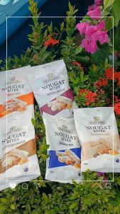 Golden Boronia Nougat Bites Original Crunchy น้ำหนัก 100 กรัม BB.22/06/26 สินค้ามีฮาลาล