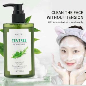 เจลล้างหน้าทีทรี pH Balance 5.5 สูตรอ่อนโยน สำหรับคนเป็นสิว และผิวแพ้ง่าย Tea Tree Facial Cleanser 300ml