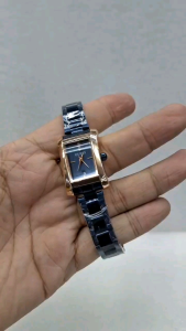 Fos 605 Jam Tangan Wanita Tangal Aktif Strap Rantai Stainless Stell