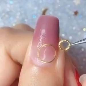 🇹🇭 หมุดทอง และ ทะเลรวม สุดคุ้ม โลหะ ทองที่เหมือน สีทอง/เงิน แต่งเล็บ หมายความสะดวกสบาย