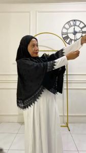 Inner Dress Daleman Gamis Manset LongSleeve Lengan Panjang Turtleneck Bahan Spandek Rayon Lembut & Adem