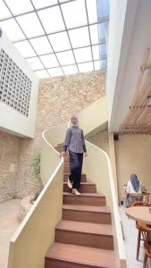 JUMBO SETELAN WANITA TERNYAMAN (BB 50-100kg) Oneset Knit Salur BY REMBULAN