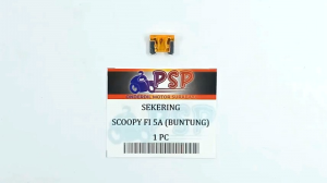 Sekering Scoopy Fi 5A Orange (Buntung) Harga Per 1 PC - Fuse DX Micro Fuse Mikro Sekring Tusuk Tancap Kotak Kecil 5 Ampere Honda Beat Fi Full Injeksi 2020 Genio