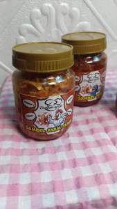 sambel cumi pedas manis uk 150gr dapur ajo