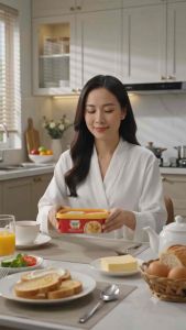 Phô mai tươi Creamburg 190g – Nhập khẩu Nga – Giàu canxi – Mềm mịn dễ ăn