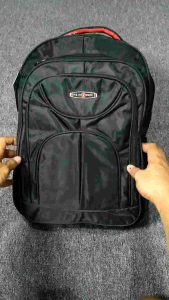 NR Outfit Tas Punggung Ransel Backpack Laptop Pollo King Pria Wanita Dewasa Hitam Coklat Tua