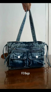 Tas Kerja Polos Brand MEATEA Banyak Ruang Warna Hitam Pekat Tas Wanita Import kd 38 - Lazada