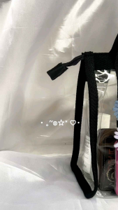 MICCA SLING BAG TAS SLEMPANG PVC TRANSPARAN / TAS KONSER PVC