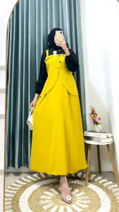 Sheila Gamis Jumbo  airflow Terbaru Kekinian Model Korea overall