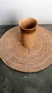 กระถางเซรามิกญี่ปุ่น เจาะรูแล้ว สีอิฐดินเผา สำหรับปลูกแคคตัส ไม้โขด ไม้ดัดบอนไซ