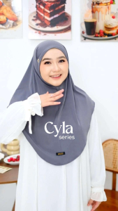 CYLA JILBAB INSTAN BY DAFFI