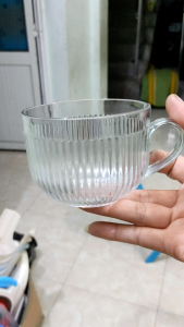 Cốc bầu tăm phíp meka trong suốt hàng Cao cấp Hokori