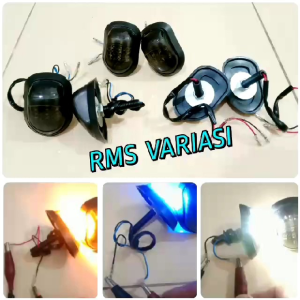 Sein Tempel Oval Nyala LED & Harga 2 Pcs: Suku Cadang Motor Ninja RR