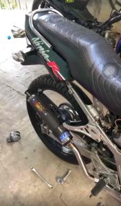 KNALPOT RACING KOBRA NINJA R RR SS KOBRA MEDIUM ORIGINAL WIN SPEED PERFOMANCE