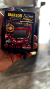 Klakson Basuri Toa Stereo Elektrik 40 Nada 30Watt × 2 12Volt / 24Volt Motor Mobil Bis Truk Universal
