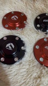 Hub Cover 2pcs SUV Pick Up Car Universal Center Hub Cap Covers Pick Up and Suv size 105 and 106