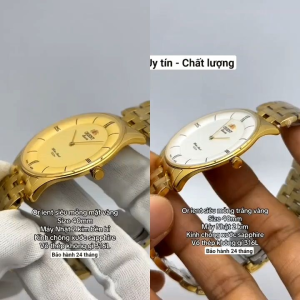 Đồng hồ nam 0RIENTT size 40mm  máy nhật kính sapphire