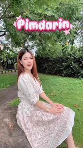 ชุด2in1 มีซิปหลังและสม็อคหลัง ปกเสื้อเทเลอร์ แขนเสื้อสามส่วน เดรส Dress เสื้อผ้าผู้หญิง ชุดกระโปรง เสื้อผ้าแฟชั่น เดรสน่ารัก เดรสทำงาน ผ้าไทย ชุดผ้าไทย เดรสแฟชั่น ชุดทำงาน ชุดแฟชั่น ผู้หญิง ชุดทำงานผู้หญิง เดรสสวยๆ Women Clothing