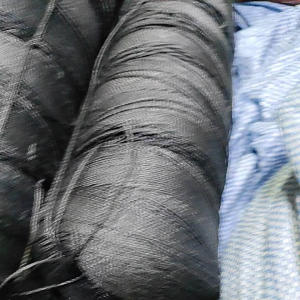 tali tambang hitam 1mm - 3mm buat list jaring burung dll kualitas super kuat serbaguna