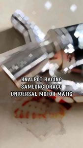 Knalpot Racing Samlong DRACO Motor Matic: Beat Scoopy, Mio Vario, Fino Nex, Genio, Fazio Spin, Spacy Xeon