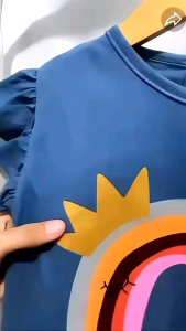 Dress Anak Smilee Nona Mix Motif size 1 5Tahun