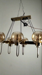 Good jaya lighting lampu gantung bentuk oval keatas 8pcs