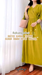 DASTER PIYAMA RAYON PREMIUM BUSUI SERAT DADA WANITA REMAJA KEKINIAN