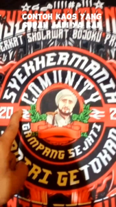 Kaos Sholawat Keren 2024: Syekermania Santri IDAMAN, NGANJUK WETAN, MILENIAL