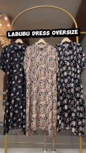 Dress Oversize - Daster Jumbo LD 150 cm Rayon Lembut Nyaman