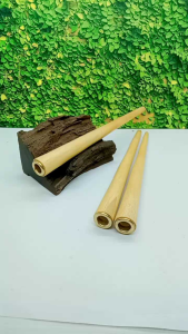 Pipa once padutan kayu kemuning gading 20cm C27