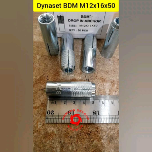(5 pcs) Dynaset M12 / Dinaset 12mm / Drop In Anchor M12