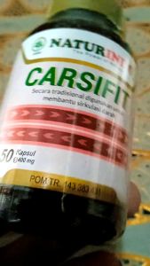 CARSIFIT Herbal Stroke Sebelah Kanan Sebelah Kiri Ringan Bibir Miring Isi 50 Kapsul