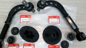 14 IN 1 SET - REAR COIL SPRING UPPER/LOWER/BUSH/ LINK/ ABS MTG BUSH/UPPER ARM ADJUSTABLE - HONDA CIVIC FD SNA 2006-2011