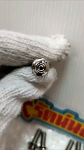 อารัตน์นอตซิ่ง น็อตกรองน้ำมันเครื่องXmax M6(เบอร์10) สแตนเลสกลึงลายก้นหอย หัวเหลี่ยม ขัดเงาฉ่ำๆ 1ชุดมี 3ตัว