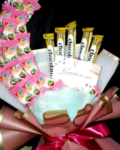 Buket Permen Unik: Buket Chocolatos, Bulan Sabit, Viral & Bengbeng