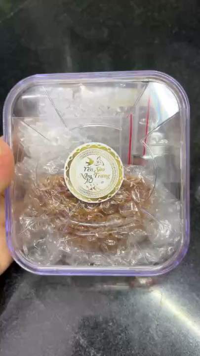 10gr yến huyết tinh chế_tặng kèm thố sứ(giá dùng thử)