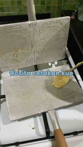 Rosita Cetakan Kue Egg Roll Semprong Jepit Opak Besar JPB Gratis Sutil Kue