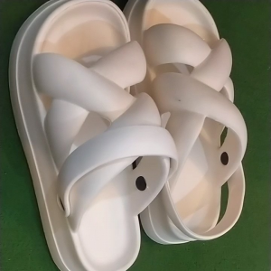 Sendal selop wanita dewasa motif silang tali belakang terbaru berbahan Eva ringan empuk tebal