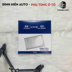 Lọc điều hoà máy lạnh than hoạt tính Hyundai I10  Eon - Kia Morning Picanto (9713307000/ 9713307010)