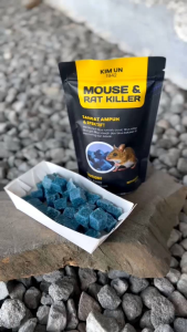 Racun Tikus Mouse & Rat Killer Sudah Termasuk Umpan di Dalamnya isi 125 Gram