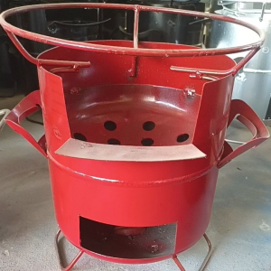 เตาถ่านเตาเหล็กเตาอั้งโล่เตาประหยัดถ่านพร้อมส่งเตายุคใหม่ยกย้ายสะดวก