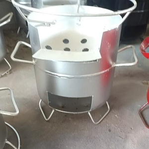 เตาถ่านเตาเหล็กเตาประหยัดถ่านยกย้ายสะดวก" - เตาถ่าน เตาเหล็ก ยกย้ายสะดวก ประหยัดถ่าน