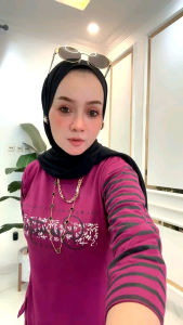 MIDI DRESS WANITA KAOS COMBAD BY NABIL MODEL CARGO MOTIF KEKINIAN