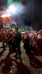 Obor Bambu Panjang 50cm Bambu Obor Api Minyak Tanah Lampu Penerangan