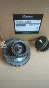 GIGI IDLE SET GIGI STATER BESAR & KECIL KAWASAKI KLX 150